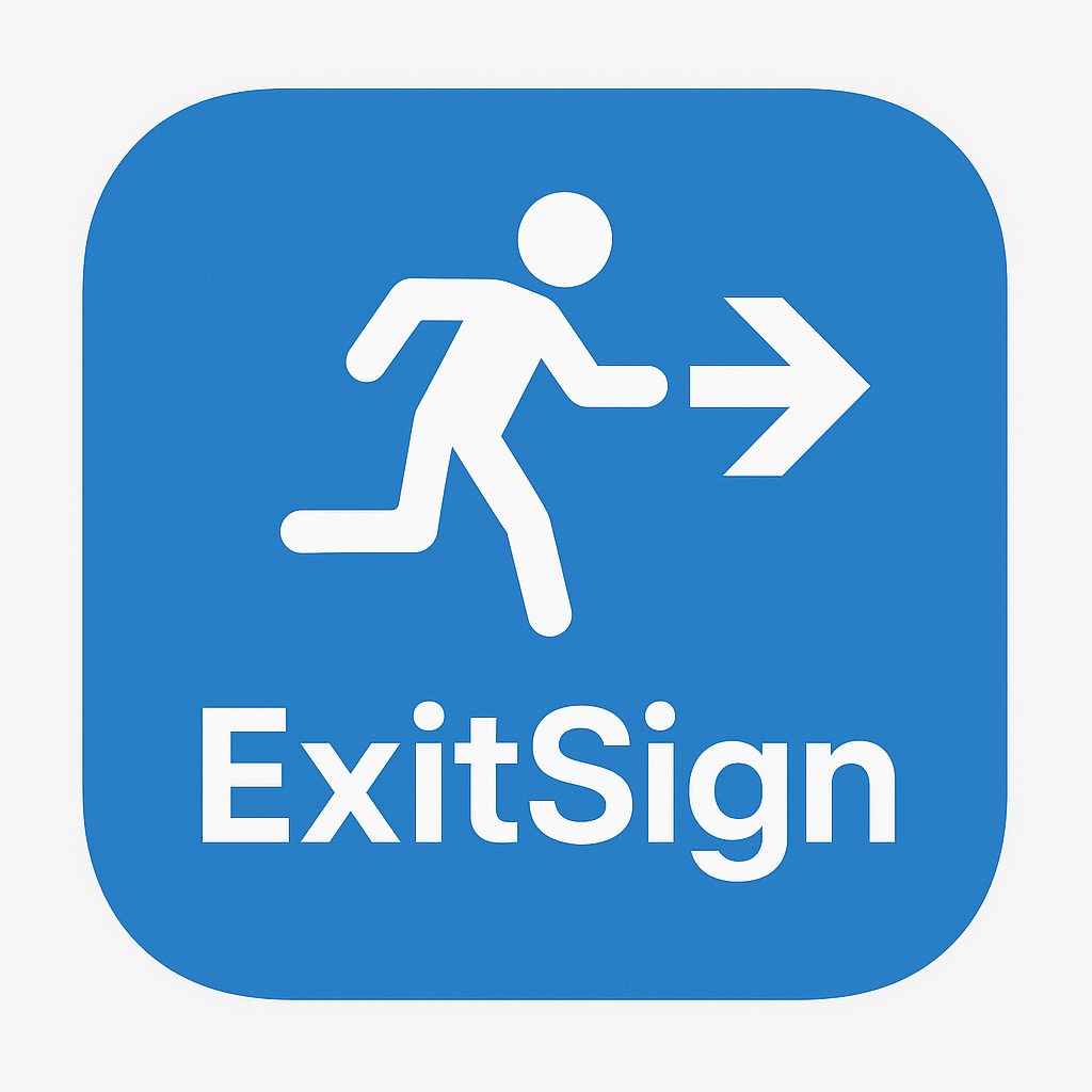 ExitSign logo